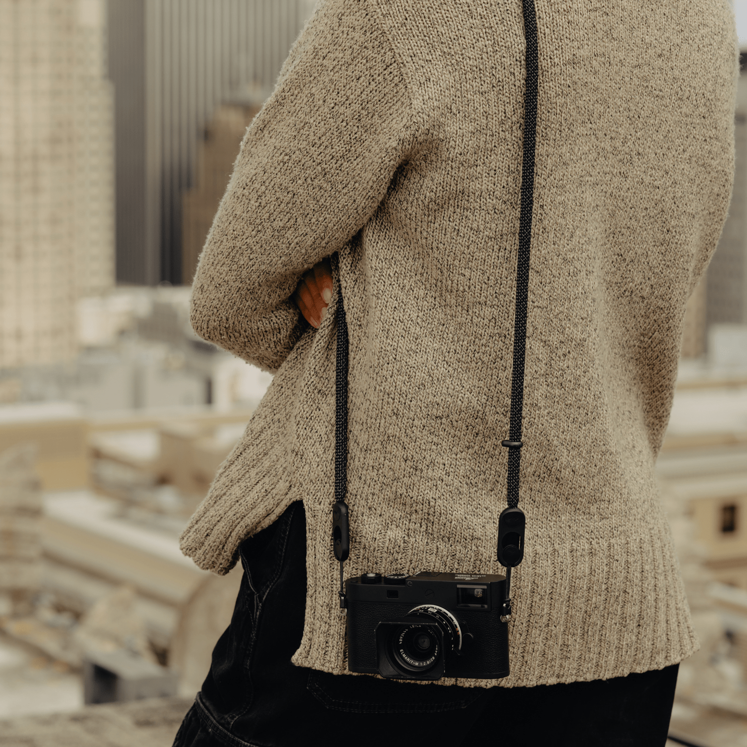 Form Rope Camera Strap Standard black (7)-min