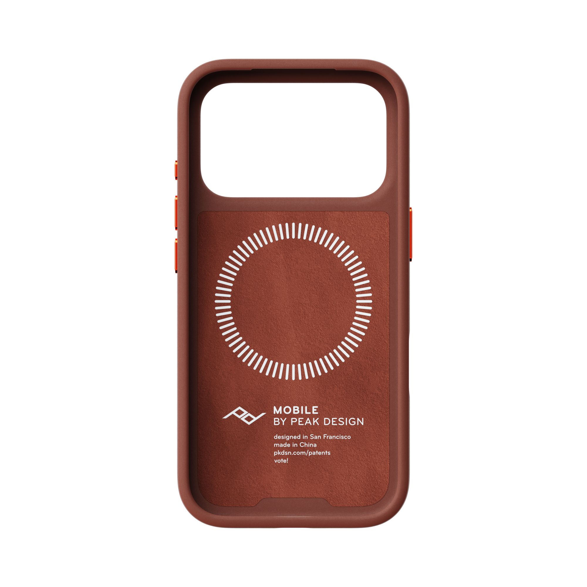 Mobile Everyday Case Non-Slimlink iPhone 18 Pro Redwood Clarino_M-NS-CN-RD-1 (4)