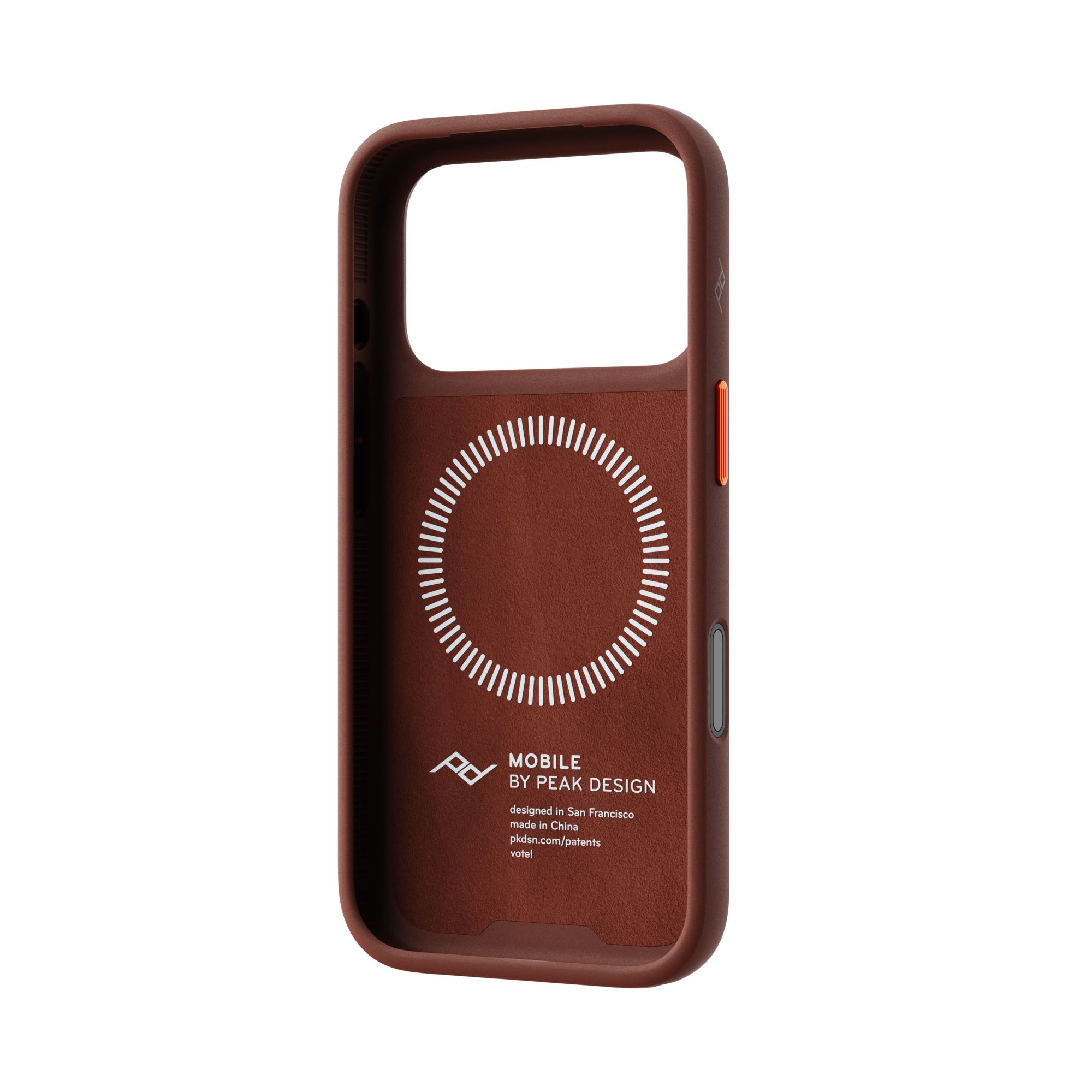 Mobile Everyday Case Slimlink iPhone 18 Pro Redwood Clarino_M-MC-CN-RD-1 (5)
